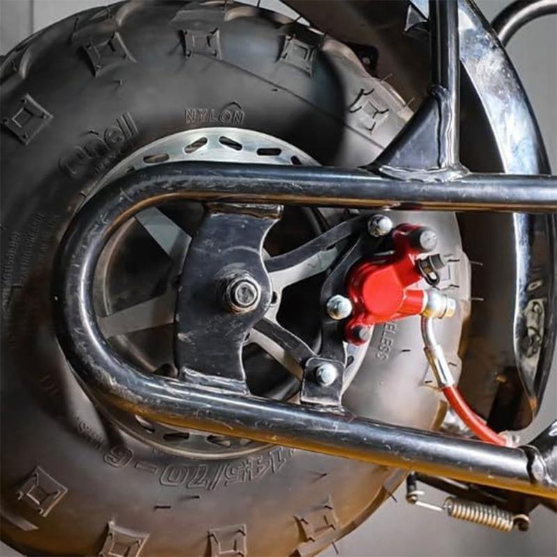 Aluminum Caliper Bracket Brake Caliper Bracket Converting Mini Bikes to Hydraulic Braking System Without Modification