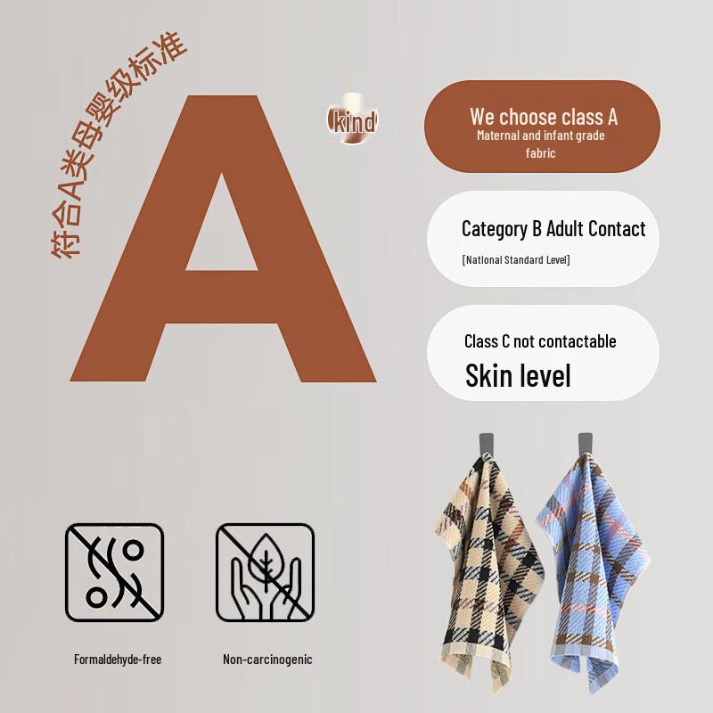 Xin Ya Mały ręcznik frotte z czystej bawełny (2-Pack)