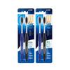 King 0.01 Charcoal Energy Soft Toothbrush (4-Pack)