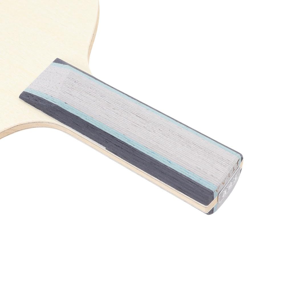 TSP Award Table Tennis Straight 022435 All-Round Racket, Shakehand, Offensive, 5-Ply Wood,