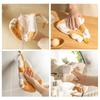 Cute Cat Hanging Towel Absorbent Soft Coral Velvet Hand Towel With Hanging Loop For Kitchen Bathroom Cartoon Kids Wipe Towel