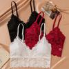 Damen Push-Up Spitzen-BH-Set - Anti-Hängebusen, Große Größen