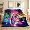 Power Rangers Flannel Blanket Throw Blanket Soft Warm Sofa Bed Camping Home Decor Unique Christmas Gift C9211987