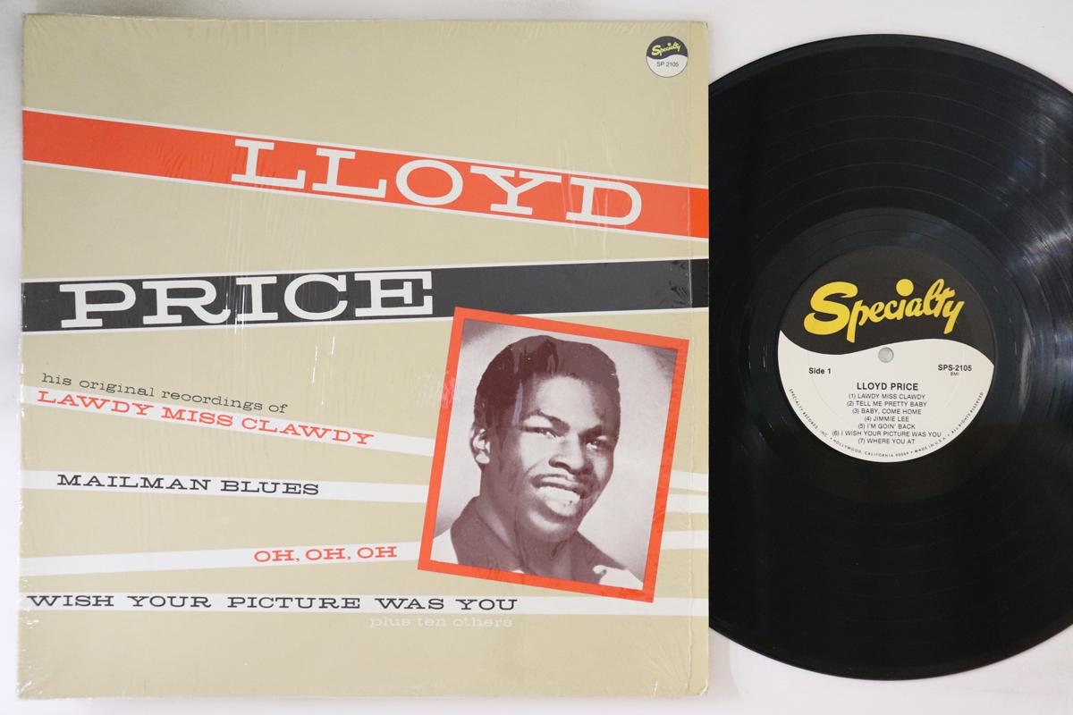 

LP Record LLOYD PRICE - Lloyd Price SPS2105 SPECIALTY US Rock Used