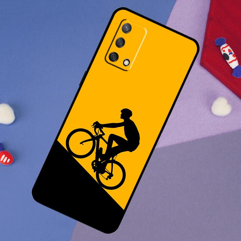 Cycling Bike Case For Oppo A60 A80 A40 A6 A5 Pro A15 A16 A17 A57 A94 A74 A54 A76 A96 A18 A38 A58 A78 A98