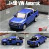 Simulatuion 1/46 Alloy Volkswagen Amarok Pickup Car Model Diecast Toy Vehicle Children Boy Gift Home Decor Miniature Voiture