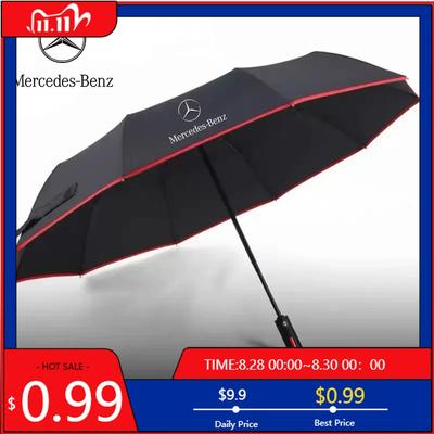 GLC GLB For Mercedes-Benz C E S V A B R-Class GLC SLK SL Vito GLE A45 C43 CLA GLA GLB Car Automatic Folding Windproof Sunshade