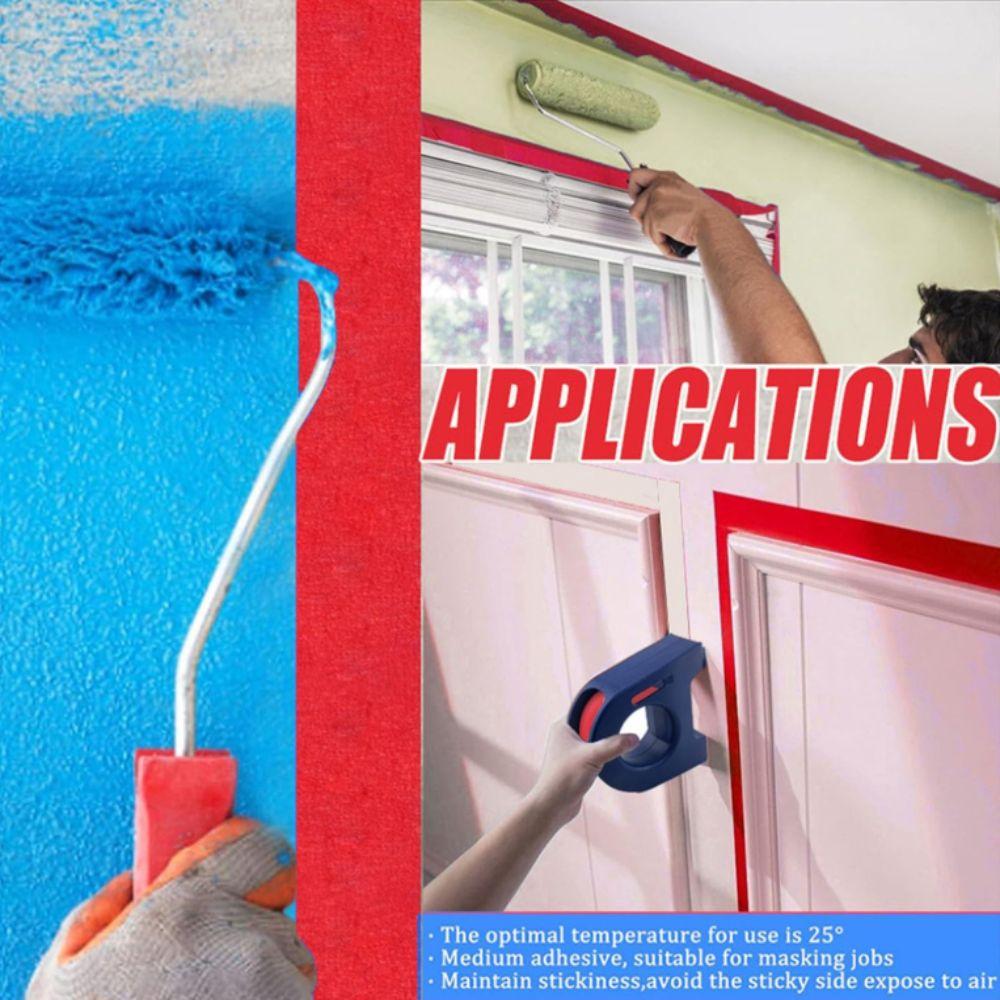 Masking Tape Cutting Masking Tape Applicator Adhesive Application Tool Grout Sealing