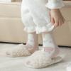 Womens Cute Fuzzy Socks Slipper Fluffier Cozy Imitation Mink Socks Thick Plush Warm Winter Home Soft Sleeping Stocking