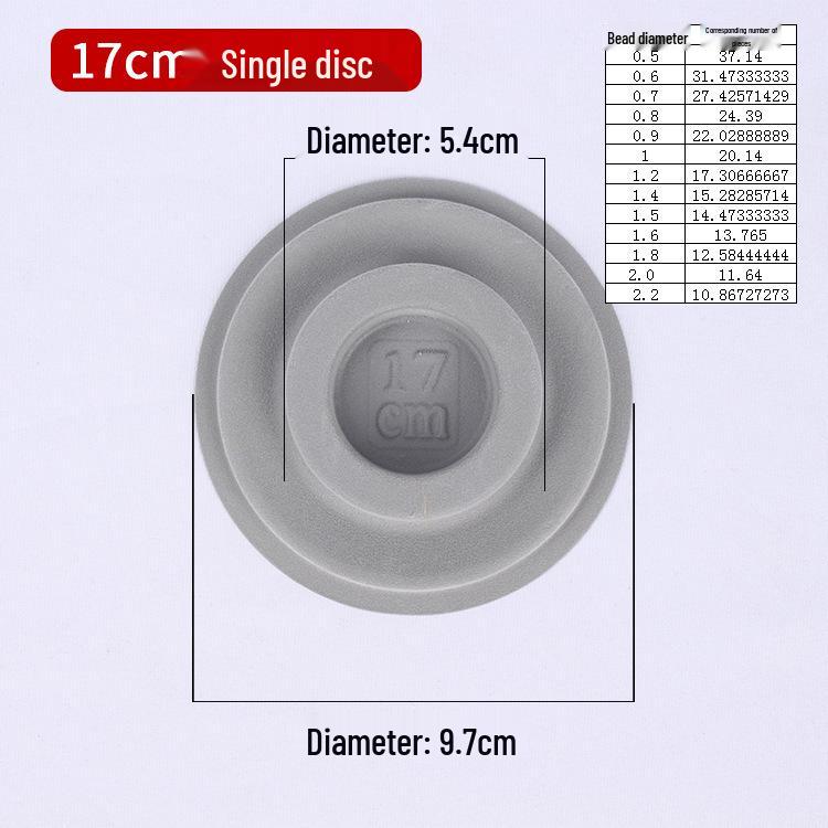 Jewelry Design & Measuring Tray for Necklaces, Bracelets, and DIY Projects