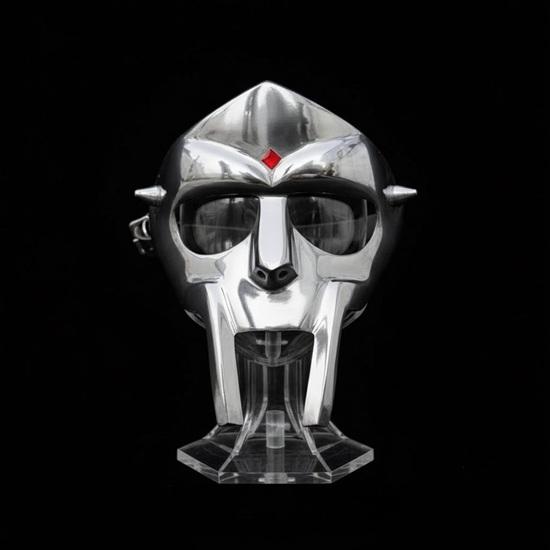 MF DOOM Mask Steel, Madvillain Gladiator Face Armor, Handmade Metal Mask for Cosplay and Display