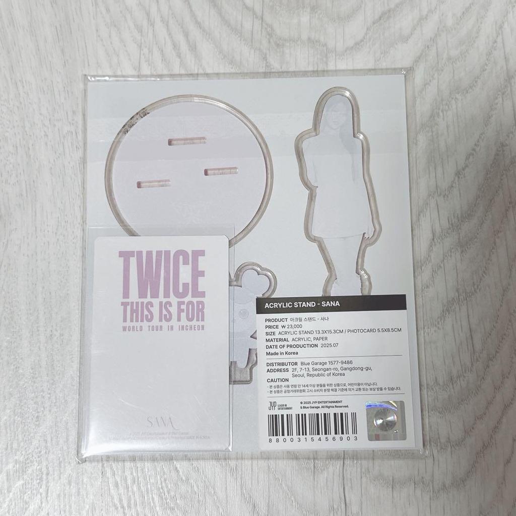 [USED] TWICE Seoul Concert Acrylic Stand Sana Acrylic Stand