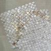 Shell Mosaic Tile Natural White Mother of Pearl Wall Backsplash Bathroom Tiles Fish Scale Sheet Kitchen 97