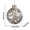 Ornaments For Christmas Tree Glossy Christmas Decor Seasonal Pendants Charm For Home Winter Holiday Porch Window Front Door Tree