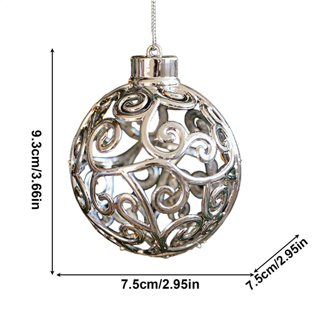 Ornaments For Christmas Tree Glossy Christmas Decor Seasonal Pendants Charm For Home Winter Holiday Porch Window Front Door Tree