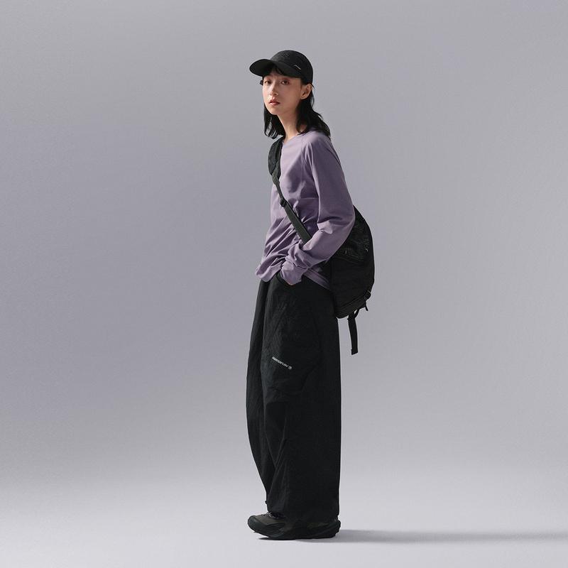 Li Ning CF Tracing Casual Pants Women's Black AYKU712-5