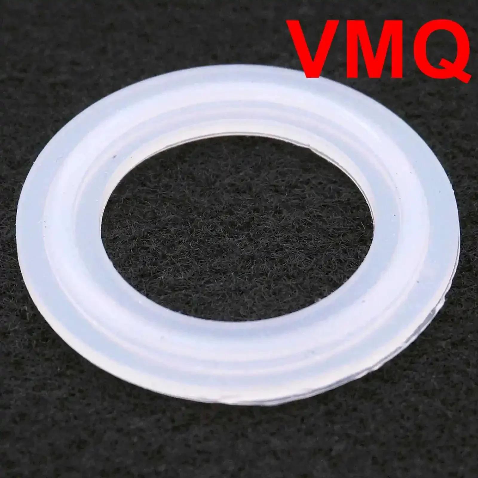 

1/2 3/4 1 1.5 2 2.5 3 3.5 4 - 10 Tri Clamp VMQ PTFE EPDM FKM Sanitary Sealing Gasket Ring Washer (as the picture,12.7x25.4mm 5pcs)