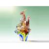 Three Rams Auspicious Dawn LIULI Figurine Oriental Classical Chinese Handcrafted Sculpture for Living Room Entryway Office - New Chinese Style Home