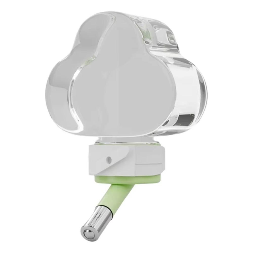 

Mounted Rabbit Water Dispenser Cloud Shape Hanging Watering Bottle Hamster Cage Kettle Squirrel зелёный