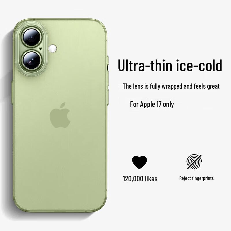 DIVI Ultra-Thin Matte Translucent Shockproof iPhone Case