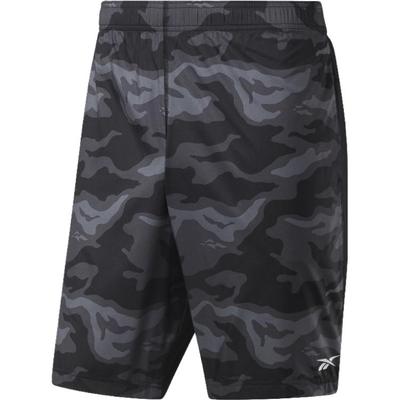 Camouflage Sport Fitness Shorts Herrenshorts Schwarz FP9085