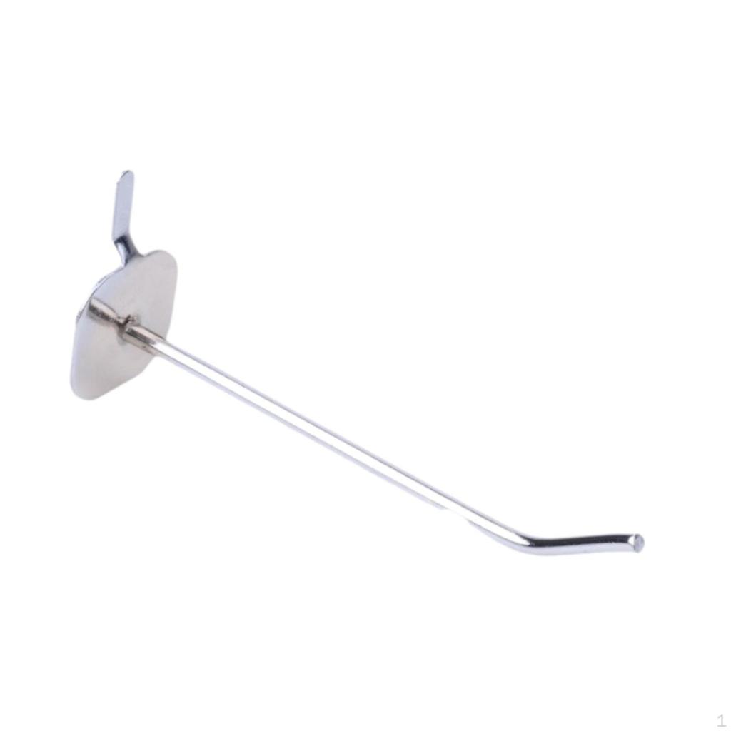 10 Heavy-duty Pegboard Hooks for Commercial And Home Use.