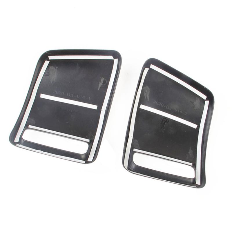 2pcs Carbon Fiber Style Door Handle Bowl Rear Tail Light Cover Trim Rear For Dodge Ram 1500 2018