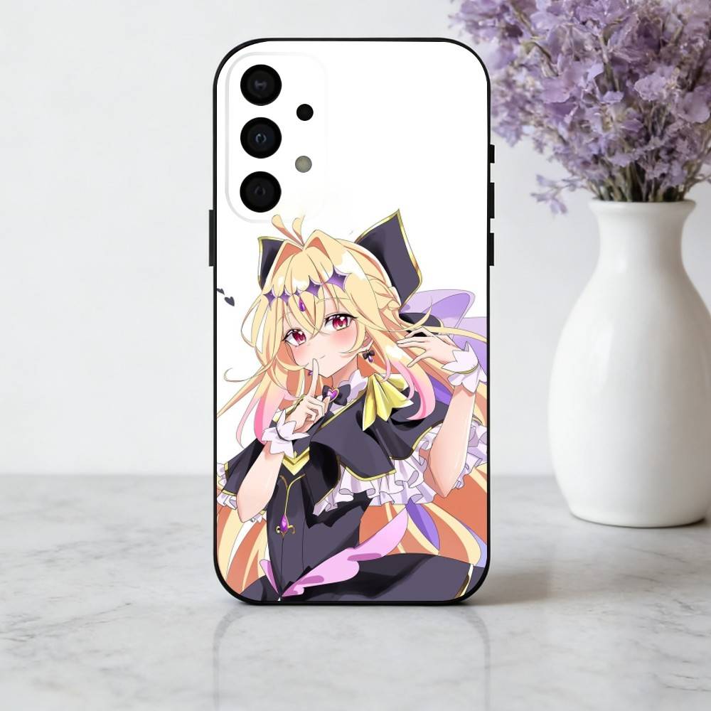 M-Moria L-Luruka Star D-Detective Precure Phone Case For Samsung Galaxy A73,A72,A71,A70,A53,A52,A51,Others Soft Black Cover