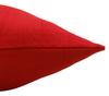 Dupion Silk Throw Home D    Cor Solid Red Pillow Sham Cushion Cover - Choose