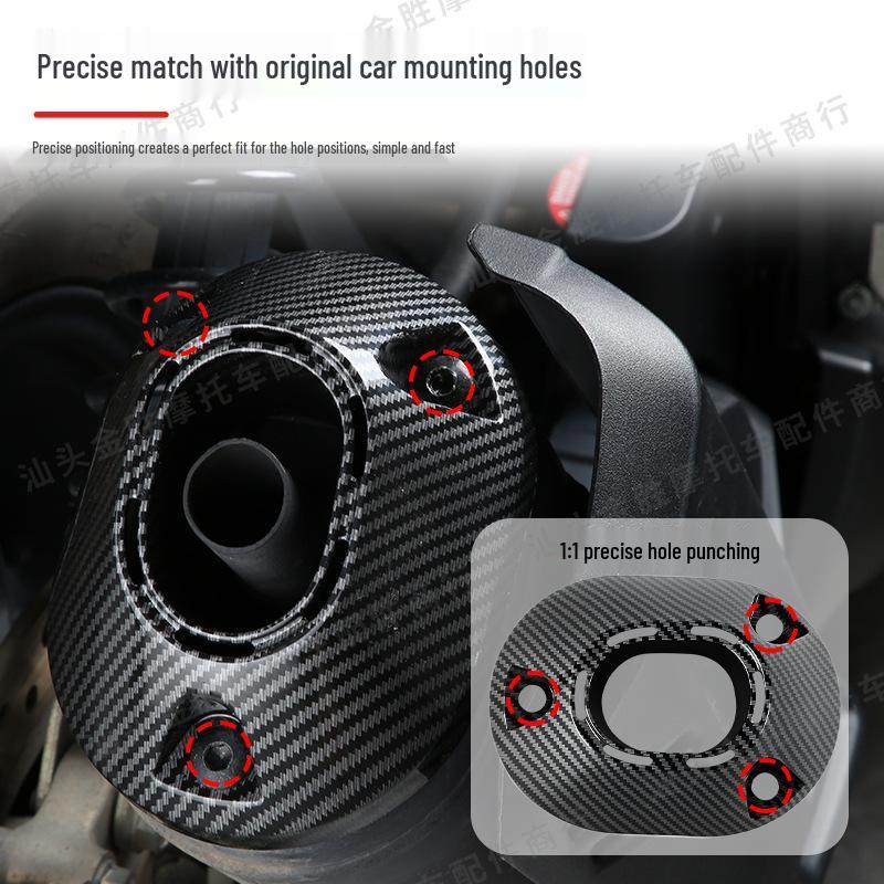 Honda PCX160 (21-25) Motorcycle Exhaust Pipe Protective Tail Cover