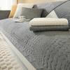 Affordable Luxury Style Plush Sofa Cushion Winter Cover Armrest Cover Towel Backrest Cover Towel Non-Slip Seat Cushions