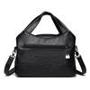 Vintage Shoulder Bag PU Crossbody Bag Large Capacity Women's Multi-Layer Handbag