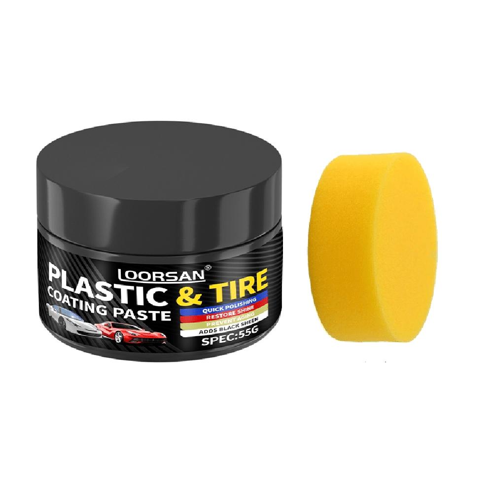 

Воск для покрытия пластика и шин «Все в одном» - Восстановитель царапин и блеска для автомобилей, мотоциклов, лодок, мебели - Сверхпрочный 2-3