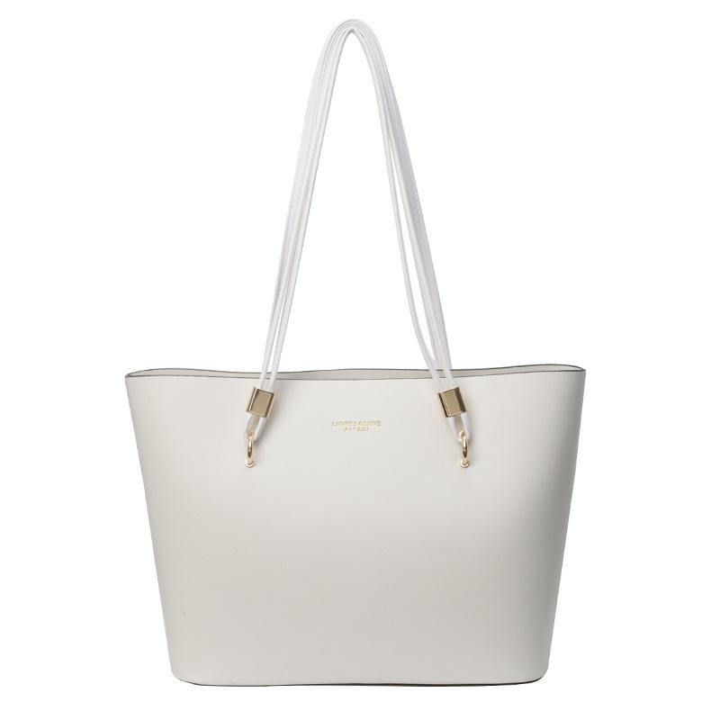 Simple Tote Large Capacity Bag Women's New Bag Bag Fashion Underarm Bag Versatile Shoulder Commuter Bag Bride
