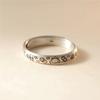 Ventfille   Kupfer Ethnischer Ring Für Frauen Glück Frieden Muster Vintage Reichtum Minimalistisch Trend Schmuck Geschenk Dropshipping