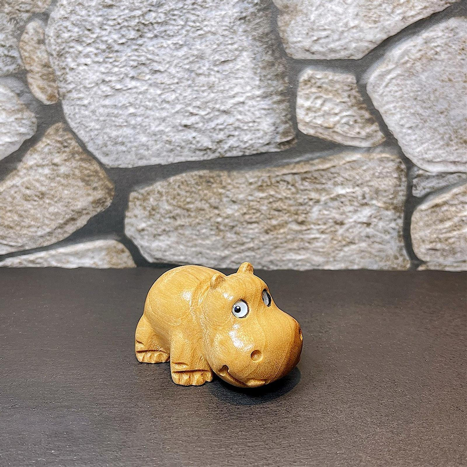 

Фигурка бегемота, статуя животного тонкой работы для настольной полки в гостиной S