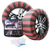 Cloth Snow Chains for Light Compliant with Easy Prevents Tire and Protects Against Winter Snow Non-metallic Vehicles, Regulations, Installation,
