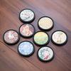 1PCS Vintage Absorbent Tea Coasters Heat-resistant Mats and Anti-skidding Drink Pad Table Protector Dining  Decor Drinkware
