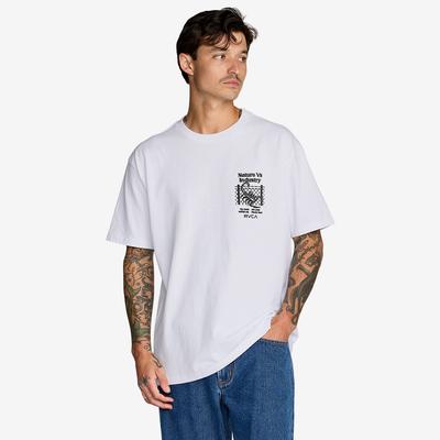 Luka Men'S Security Code Short Sleeve T-Shirt (Vg11St006Wht)