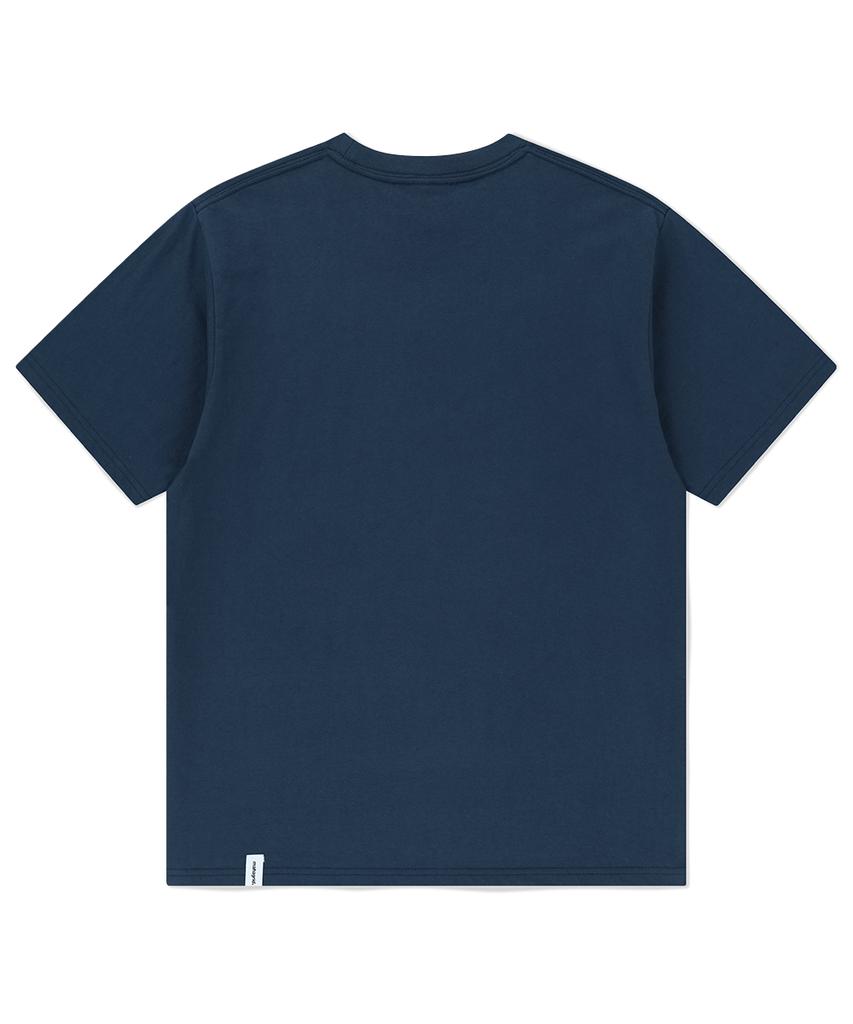 MAHAGRID Dancing Machine Tee Navy(Mg2Fmmt507A)