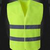 Lilang Fluoreszierende Gelbe Reflektierende Sicherheitsweste mit Grauen Streifen (4 Packung)