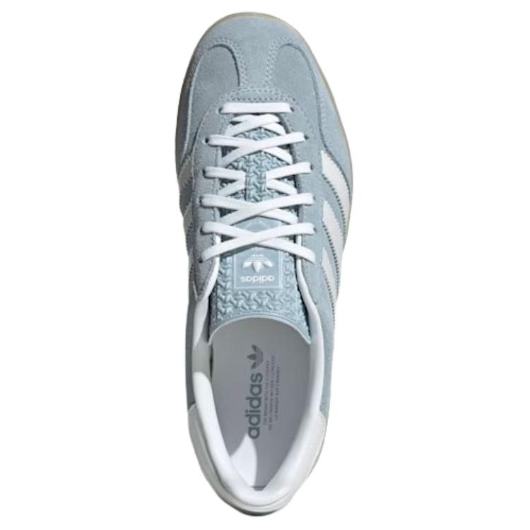Adidas Originals GAZELLE INDOOR Abrasion Resistant Low Top Skateboard Shoes Women's Blue Sneakers JQ7009