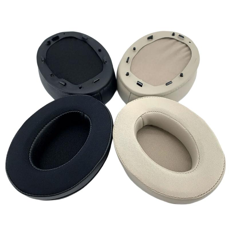 1 Pair Soft Breathable Earpads for WH-1000XM3 Headphones Replacement Earphone Cushion with Cooling Gel Feature