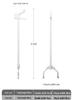 VASTOCEAN Coral Tweezers: High Carbon Fiber Floating Clamp for Aquarium – Straight & Bent Options