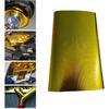12'' X 48'' Gold Adhesive Heat Shield ReflectiveTape Wrap Roll Compatible Thermal Barrier Adhesive Backed Heat Sleeve Up To 2000 Degrees Fahrenheit