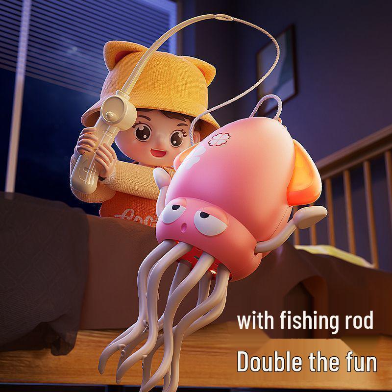 Kiddie Electric Dancing Octopus - Interactive Jellyfish Toy with Sensor Activation