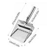 Cat Litter Scoop Cat Poop Lifter For Litter Box Sturdy Sifting Shovel With Ergonomic Handle Heavy Duty Non Stick Mesh Scooper