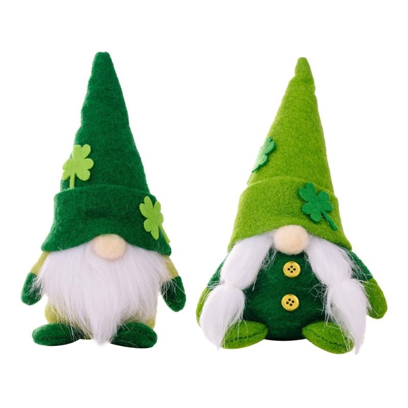 StPatrick s Day Gnome Irish Plushes Face less Doll SaintPaddy s Day Gift,Shamrocks StPatricks Decorations 1