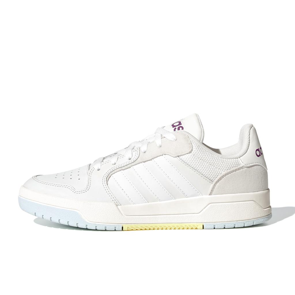 Adidas Neo Entrap Light Star In Dream Leather Abrasion Resistant Slip Resistant Low top Skateboard Shoes Women's EH1298(Team675-)