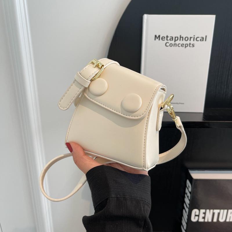 Small Bag New Fashionable and Unique Mouth Red Envelope Small Square Bag Women's Messenger Bag